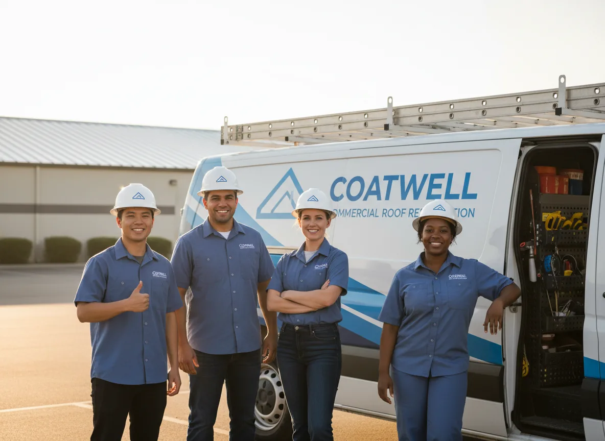 Commercial roof coating company in Russell, PA